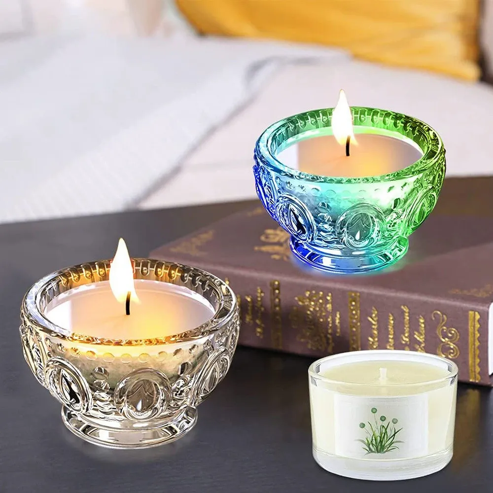 Vintage Relief Bowl Silicone Mold For DIY Candle Making Resin Casting Succulent Plant Pot Concrete Plaster Craft Mold