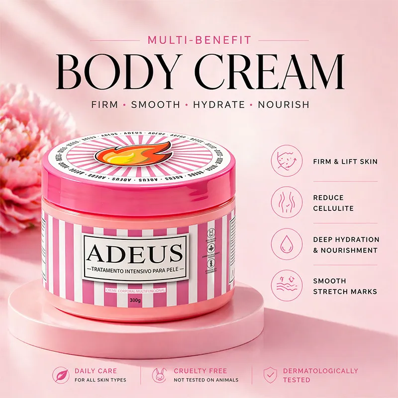 Adeus Körpercreme Wärmende Massagecreme Banane Aufhellende Dunkle Flecken Entferner Champagne Straffende Körpercreme Für Intensive Pflege
