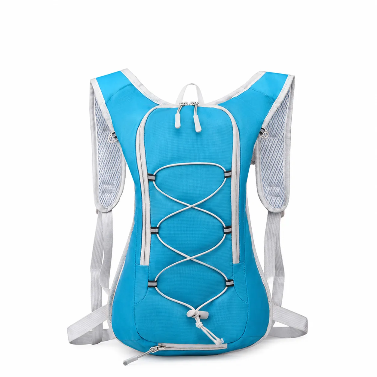 Lichtgewicht Outdoor Fietsrugzak Waterdicht Nylon Wandel Klimrugzak Voor Heren Dames Opvouwbare Sport Reis Schoudertas Met Reflecterende Strip