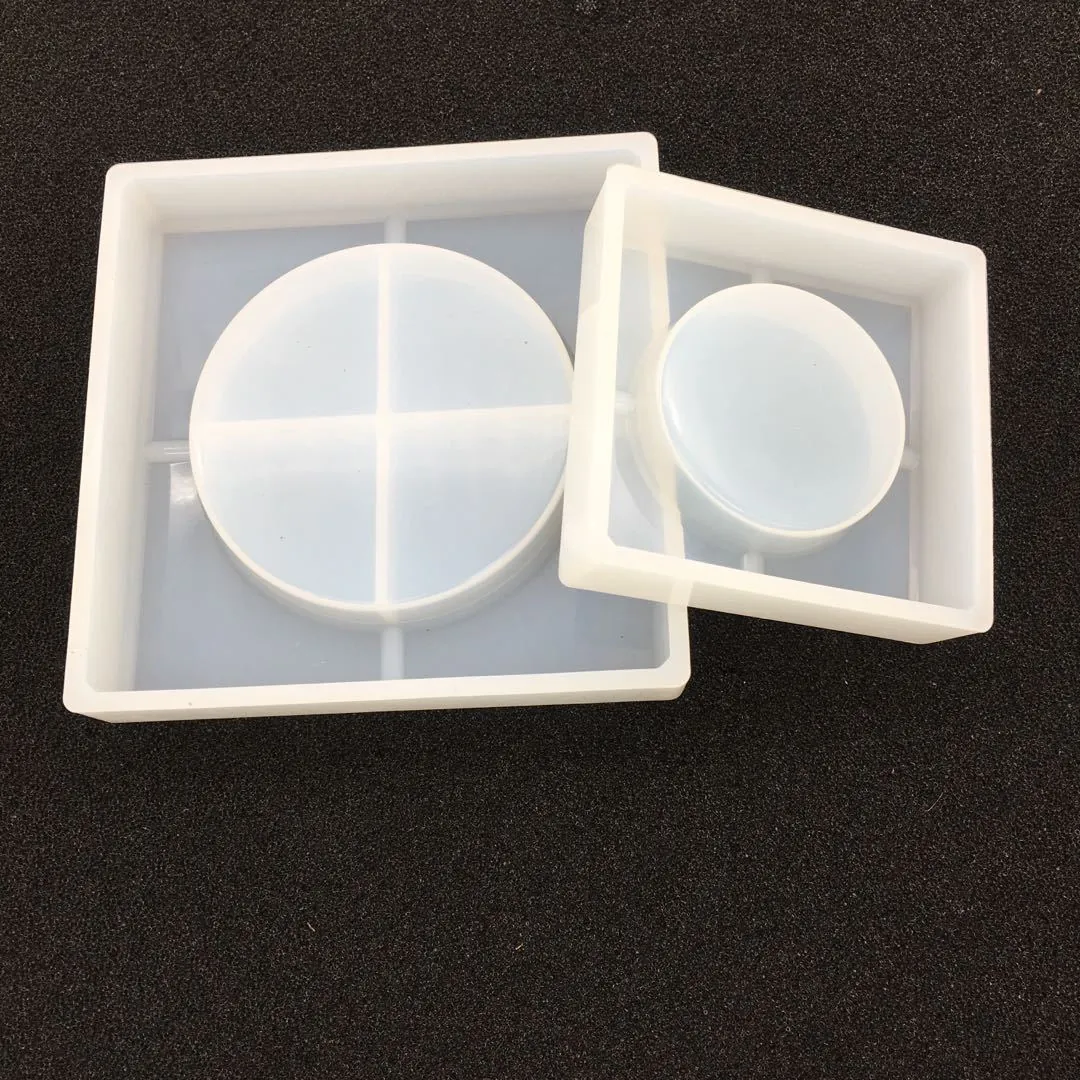 Square Ashtray Silicone Mold High Mirror Surface For DIY Crystal Epoxy Resin Casting Handcrafted Crafting Tool