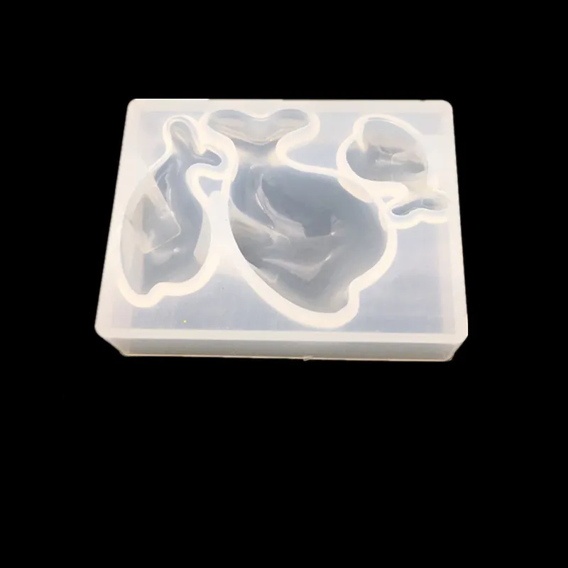 Stampo In Silicone Delfino Tema Marino Colata Di Resina Epossidica Per Creazione Gioielli DIY Artigianato Superficie Lucida