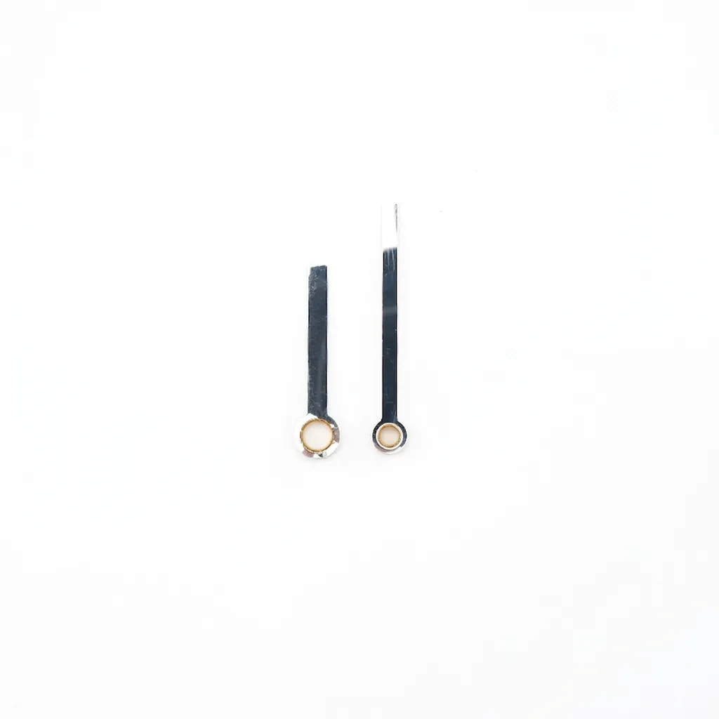 Aiguilles De Pendule Miroir En Aluminium Argenté Pièces De Rechange Pour Réparation DIY Horloge Murale Et Réveil 268