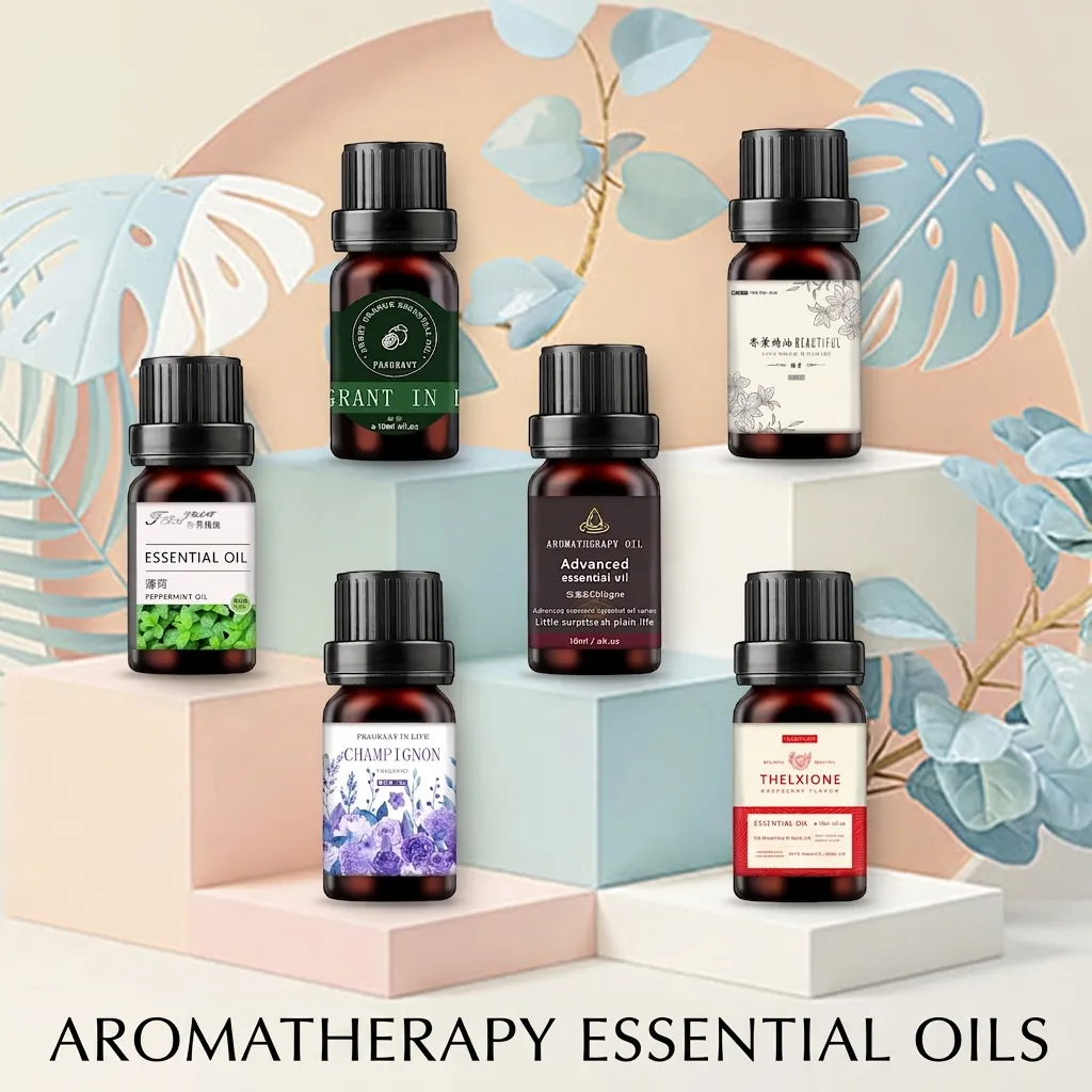 Aromatherapy Essential Oil Water Soluble Fragrance For Diffuser Humidifier Home Air Freshener Natural Plant Extract