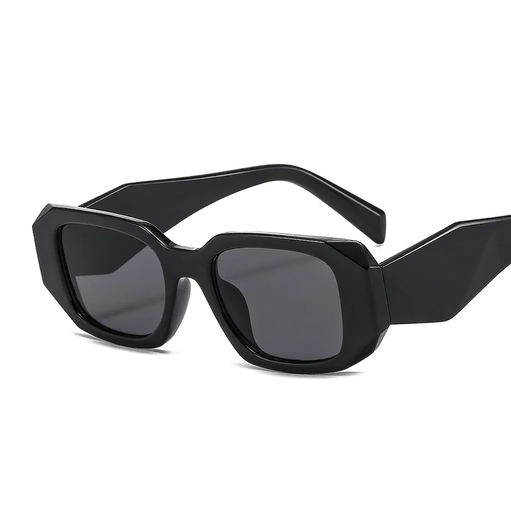 Square Sunglasses UV400 Protection Retro Geometric Rectangular PC Frame Fashion Hip Hop Streetwear For Women Men