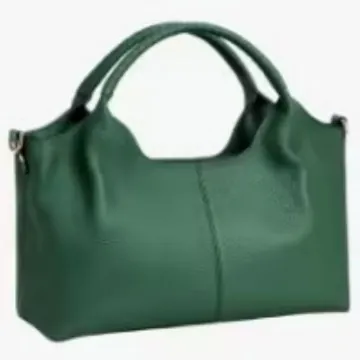Women PU Leather Boston Bag Lychee Texture Large Capacity Handbag Crossbody Shoulder Bag With Woven Handle Fashion Commuting