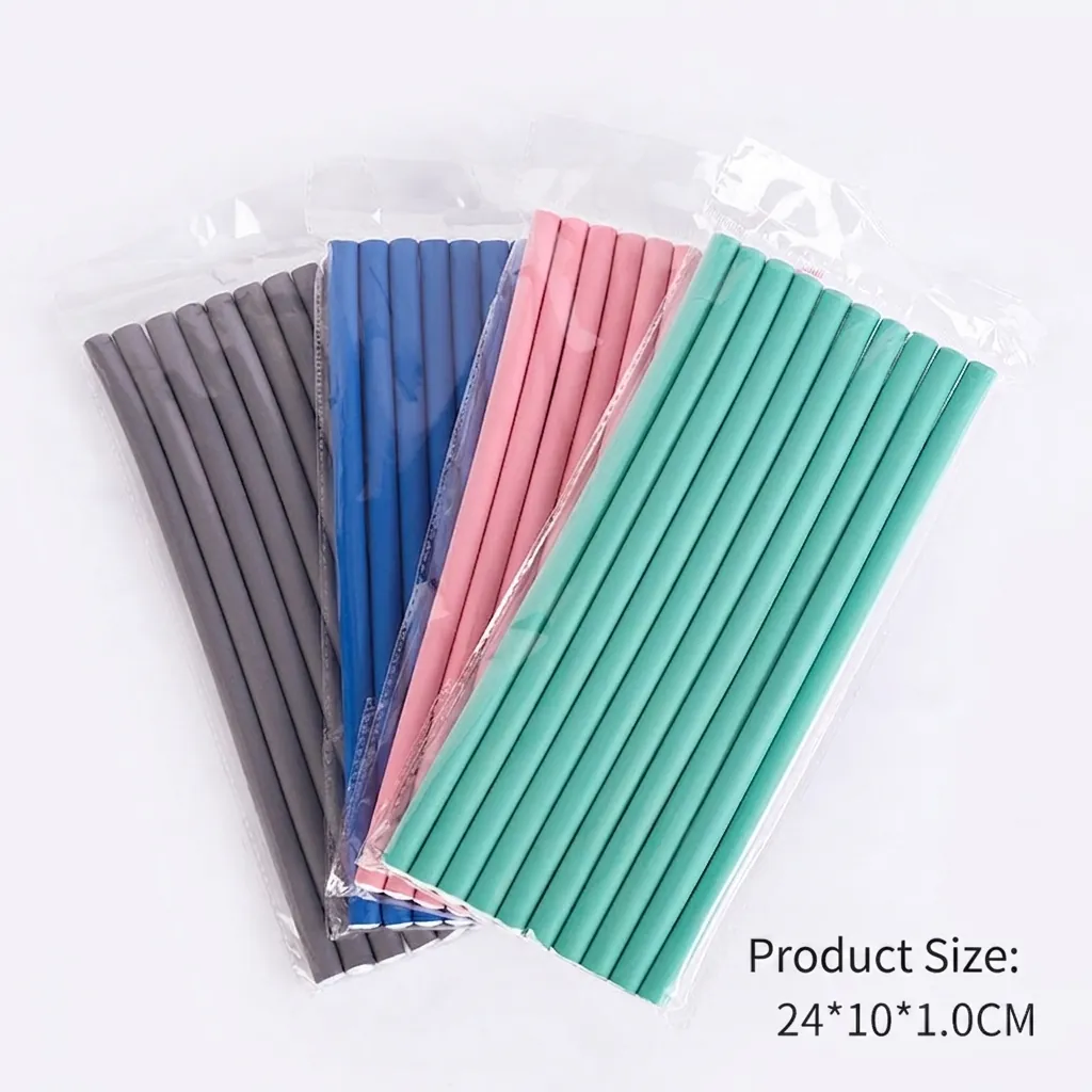 Flexible Foam Hair Curlers No Heat Sleeping Rollers Bendy Flexi Rods DIY Styling Tools For Professional Salon Accessory