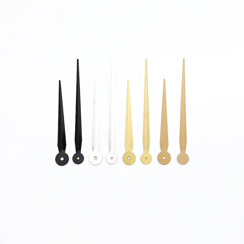 Clock Hands Replacement Quartz Movement Parts Aluminum Metal DIY Repair Tool For Wall Clocks Simple Modern