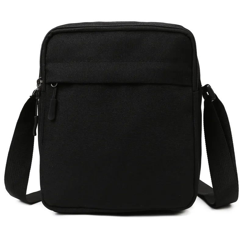 Men Crossbody Bag Water Resistant Oxford Cloth Casual Business Shoulder Bag Multi Pocket Travel Storage Messenger Bag