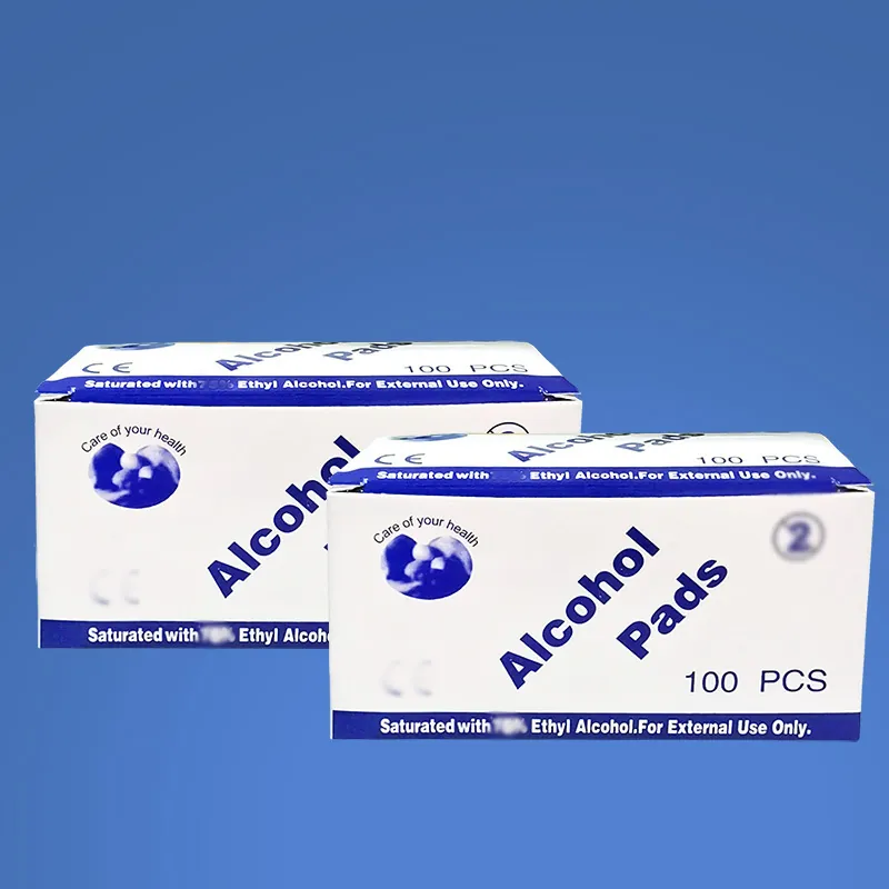 Disposable Alcohol Prep Pads Ethyl Alcohol Cleansing Wipes For Screen And Jewelry Cleaning