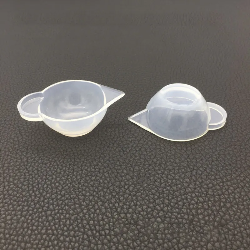 Silicone Mixing Cup For Resin DIY Craft Epoxy Color Tints Spout Design Translucent Flexible Reusable Jewelry Making Tool