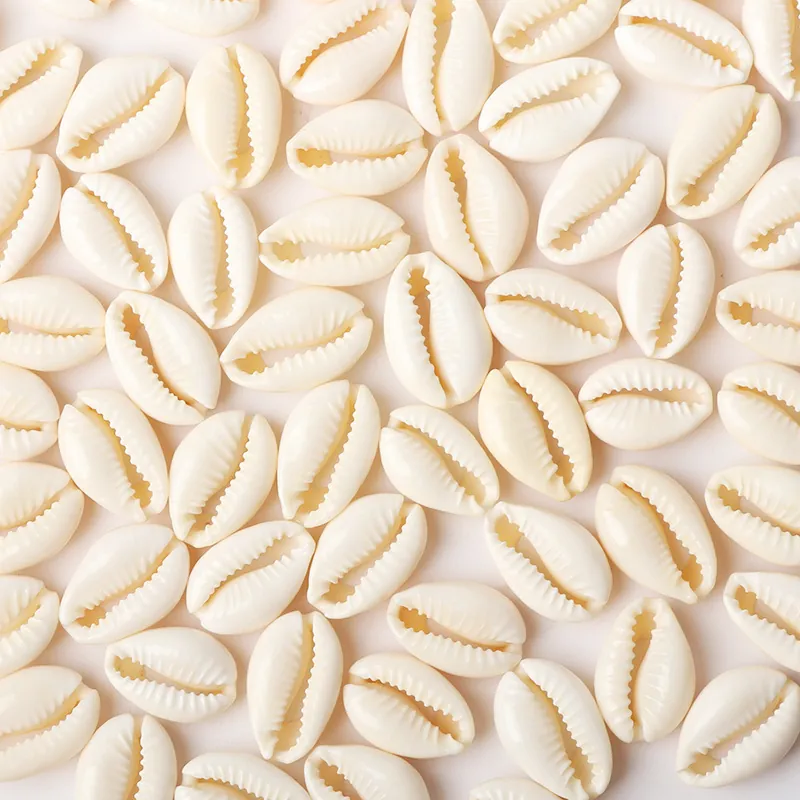 Natural Cowrie Shell Charms Beads For DIY Jewelry Making Beach Bohemian Style Necklace Bracelet Accessories