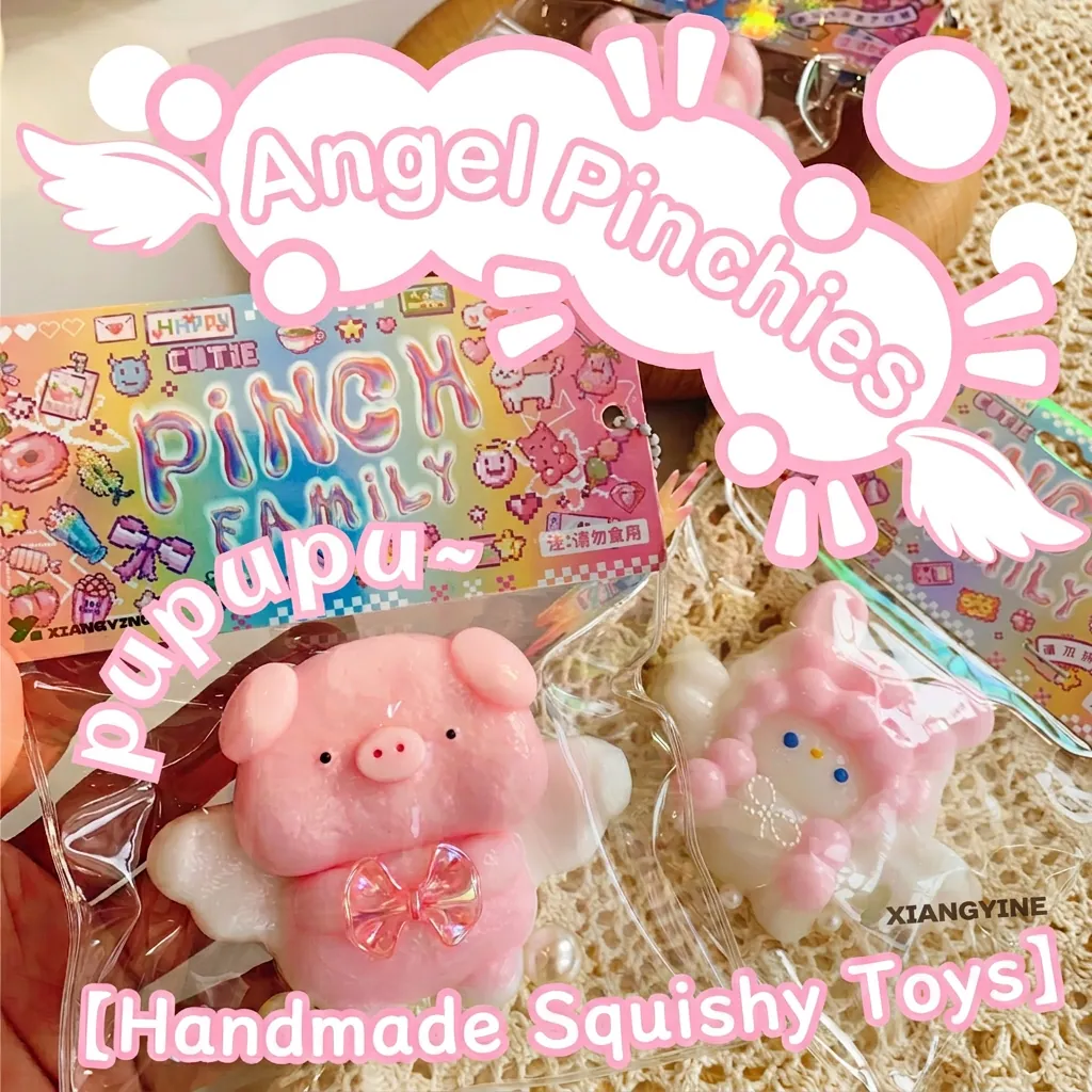 Squishy Stress Relief Toy Cute Cartoon Animal Shape Soft Silicone Pinch Fidget Toy Kids Adults Sensory Relaxation Novelty