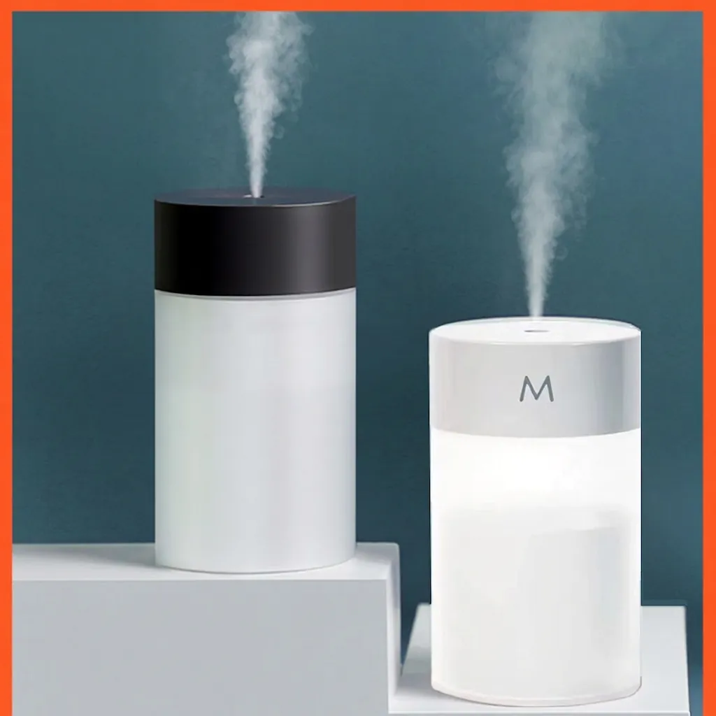 Portable USB Humidifier Desktop Air Purifier Nano Mist Silent Aroma Diffuser With Multi Color Night Light For Home Office Car