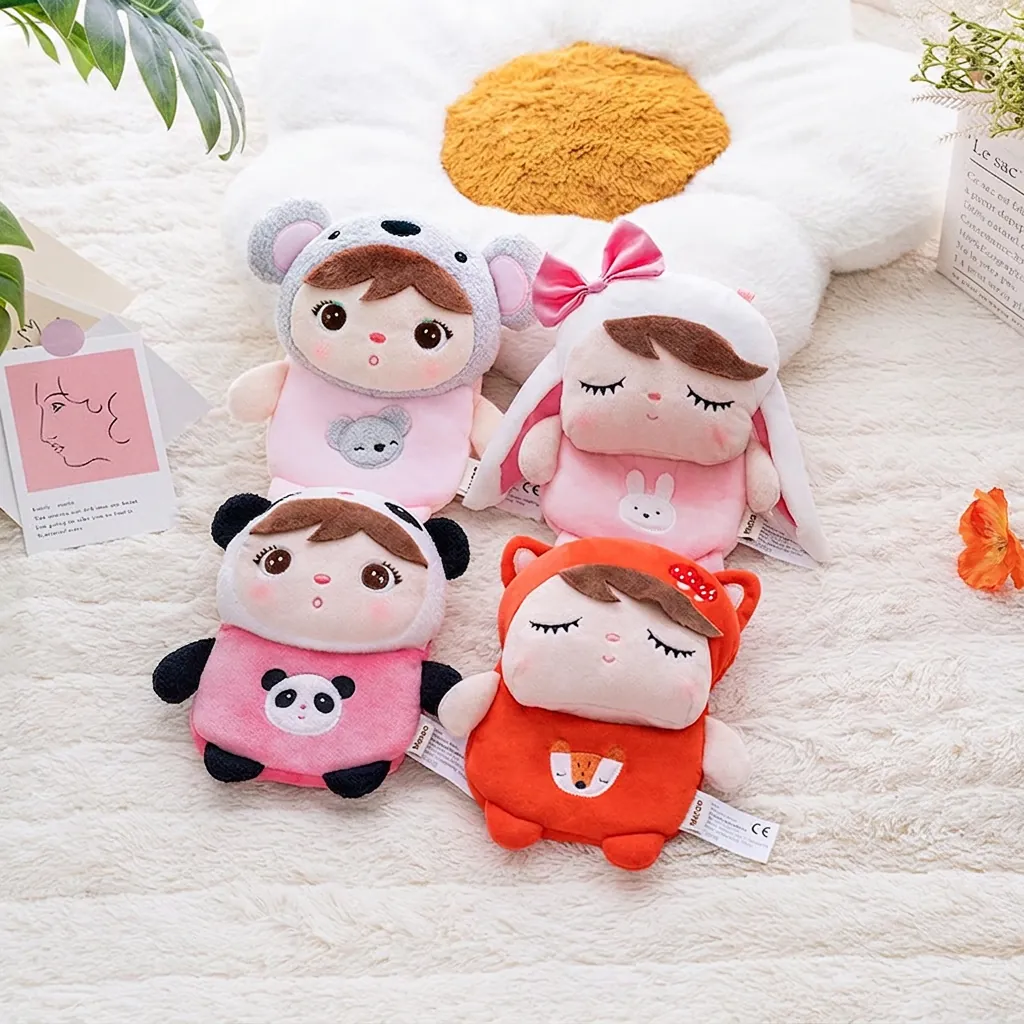 Borsa A Tracolla In Peluche Animali Cartone Animato Portamonete Bambola Morbida Per Bambini Regalo Kawaii Carino