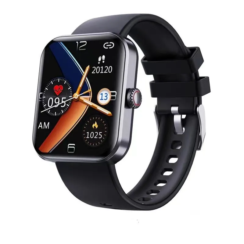 Smart Watch Heart Rate Oxygen Temperature Monitor Sleep Tracker Bluetooth Call Aluminum Alloy Silicone Stainless Steel