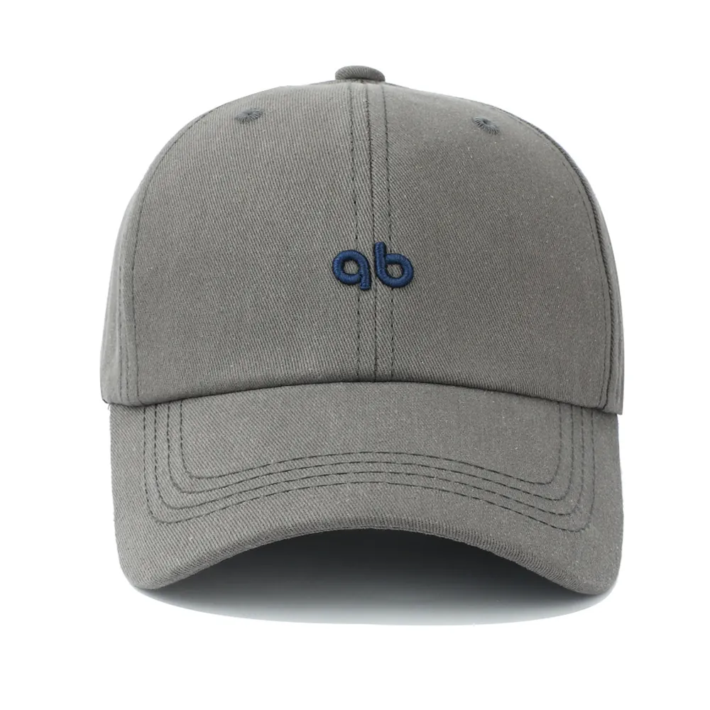 Classic Cotton Baseball Cap With Letter Embroidery Adjustable Breathable Sun Protection Outdoor Casual Sport Hat
