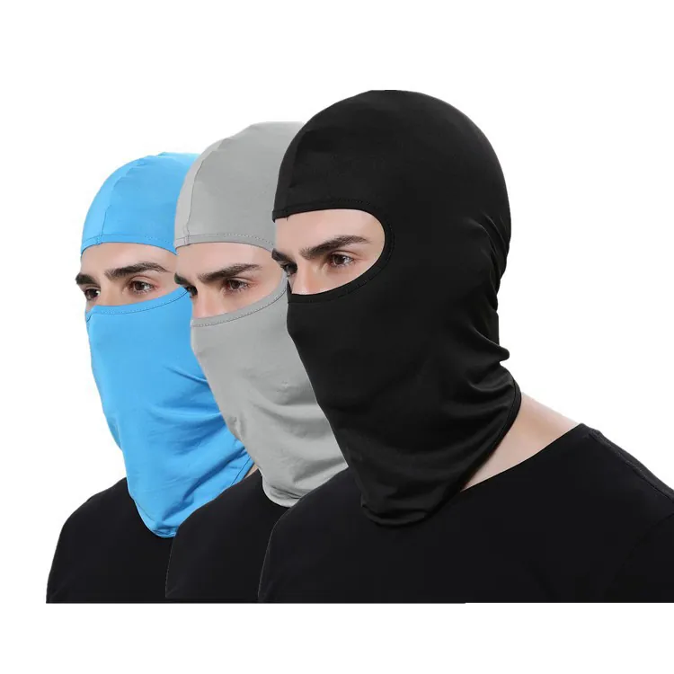 Cycling Balaclava Face Mask Lycra Polyester Windproof Breathable Outdoor Sports Biking Riding Sun Protection Men Women
