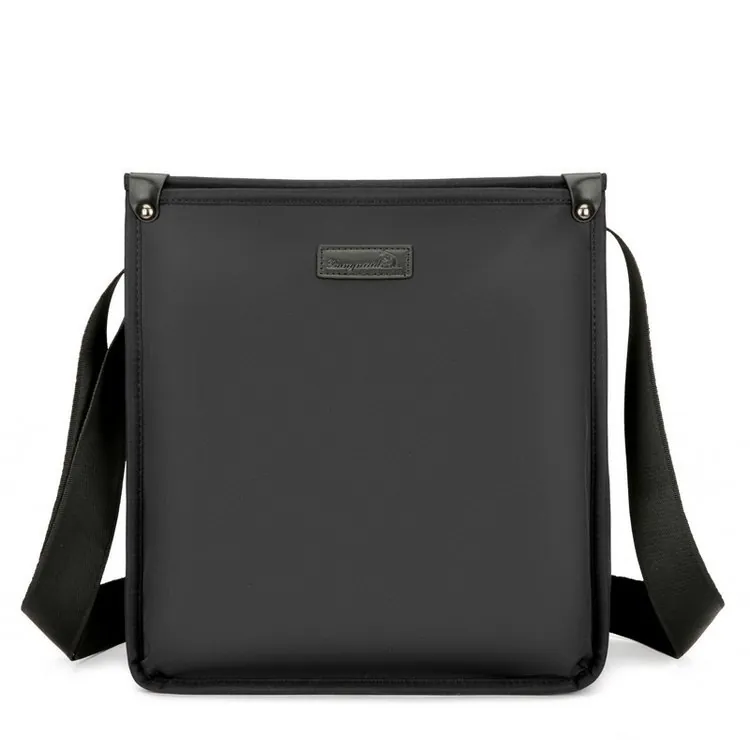 Men Shoulder Bag Waterproof Oxford Messenger Crossbody Bag Business Casual Travel Commute Multi Pocket For Male
