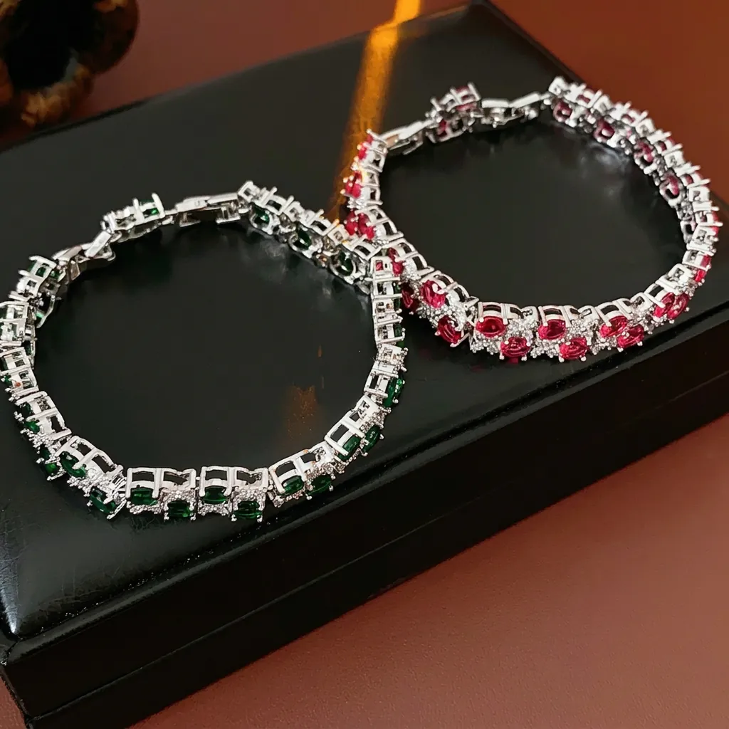 Zirkon Doppelschicht Blumen Schnalle Armband Kupfer Exquisite Retro Mode Schmuck Für Frauen Elegant