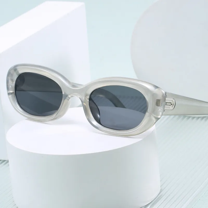 Retro Oval Sunglasses PC Frame UV400 Protection Large Frame Vintage Y2K Style For Women Men Unisex Outdoor Eyewear