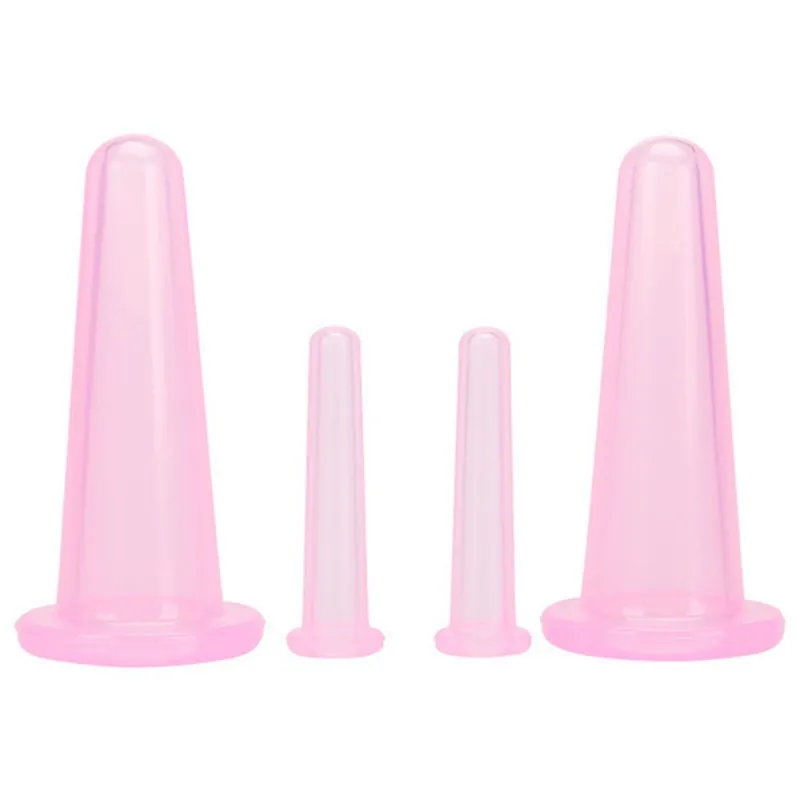 Professional Plastic Facial Cupping Therapy Cups For Face Eye Massage Vacuum Suction Skin Lifting Beauty Tool For Women Men