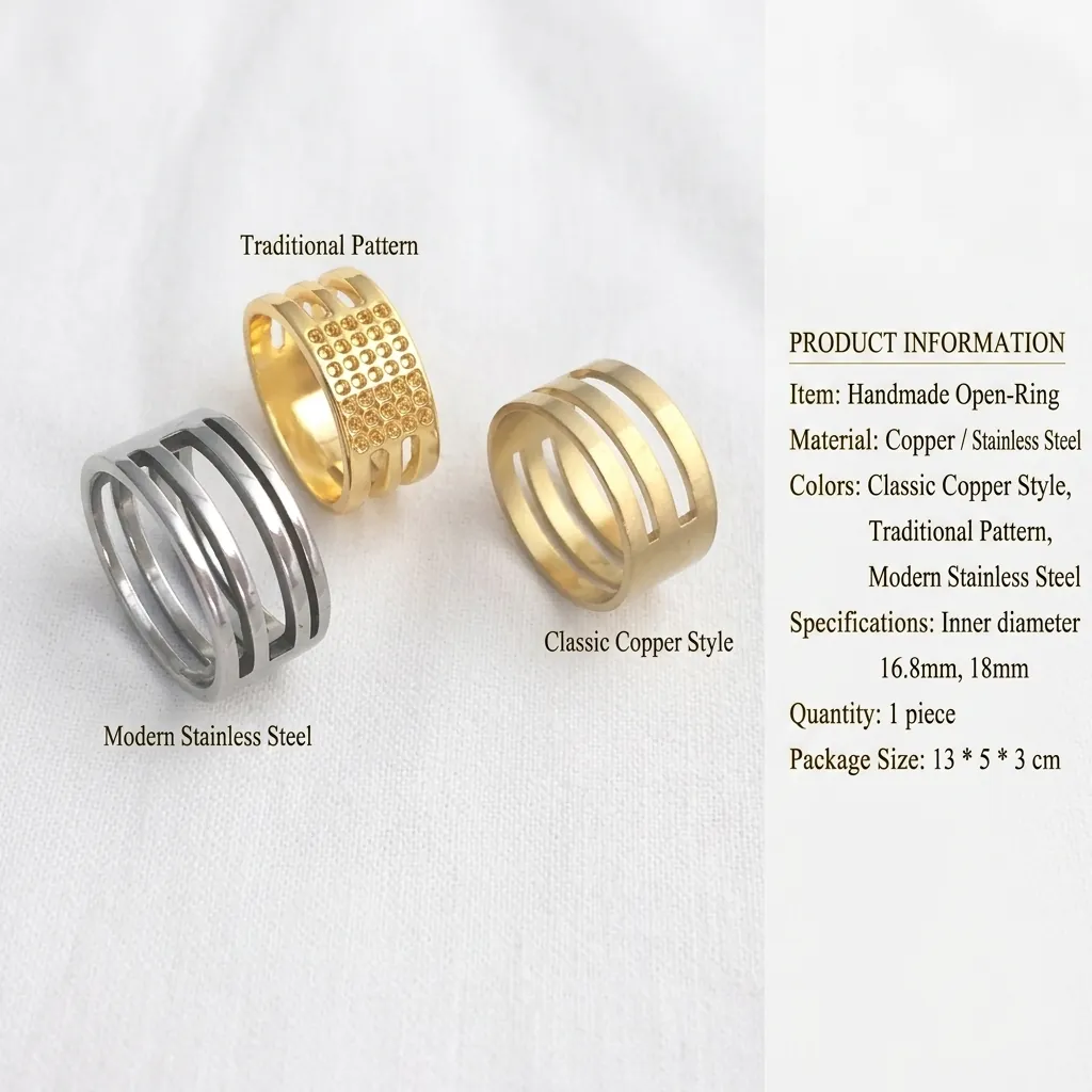 Messing Edelstahl Bindering Öffner Werkzeug Fingerhut Ring Für DIY Schmuckherstellung Basteln Fingerhut Schutz