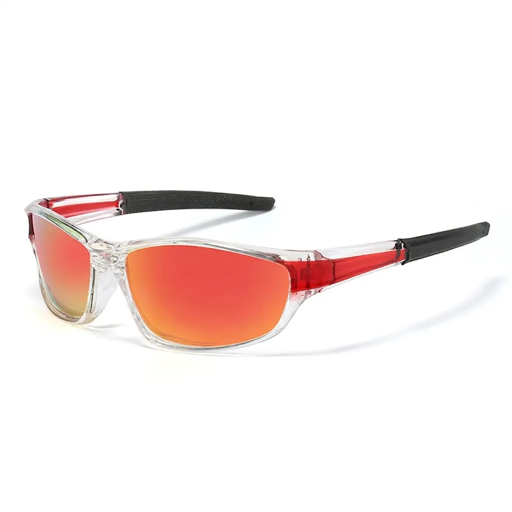 Polarized Sports Sunglasses PC Frame TAC Lens UV400 Protection Lightweight For Cycling Driving Fishing Outdoor