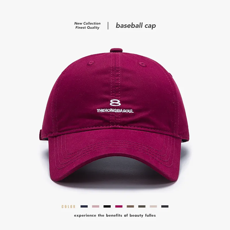 Berretto Da Baseball In Cotone Lavato Ricamo Grafico Regolabile Traspirante Retro Casual Cappello Da Sole Uomo Donna