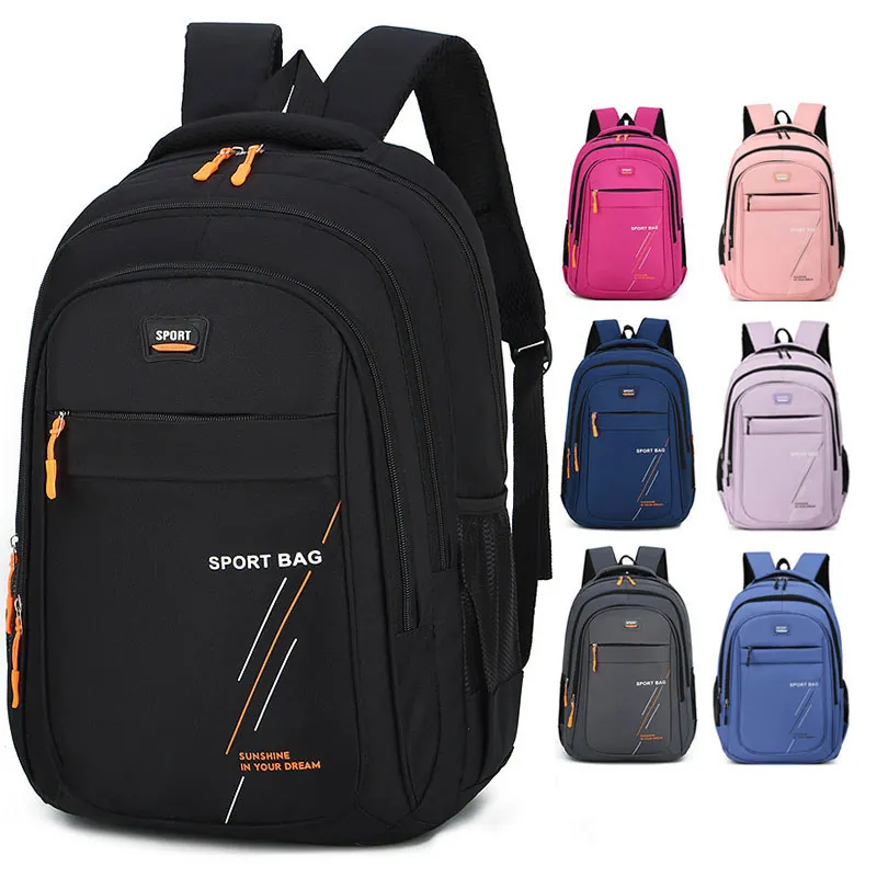 Sportieve Rugzak Met Grote Capaciteit Waterdichte Nylon Laptoptas Voor Reizen School Heren Dames Casual Stijl