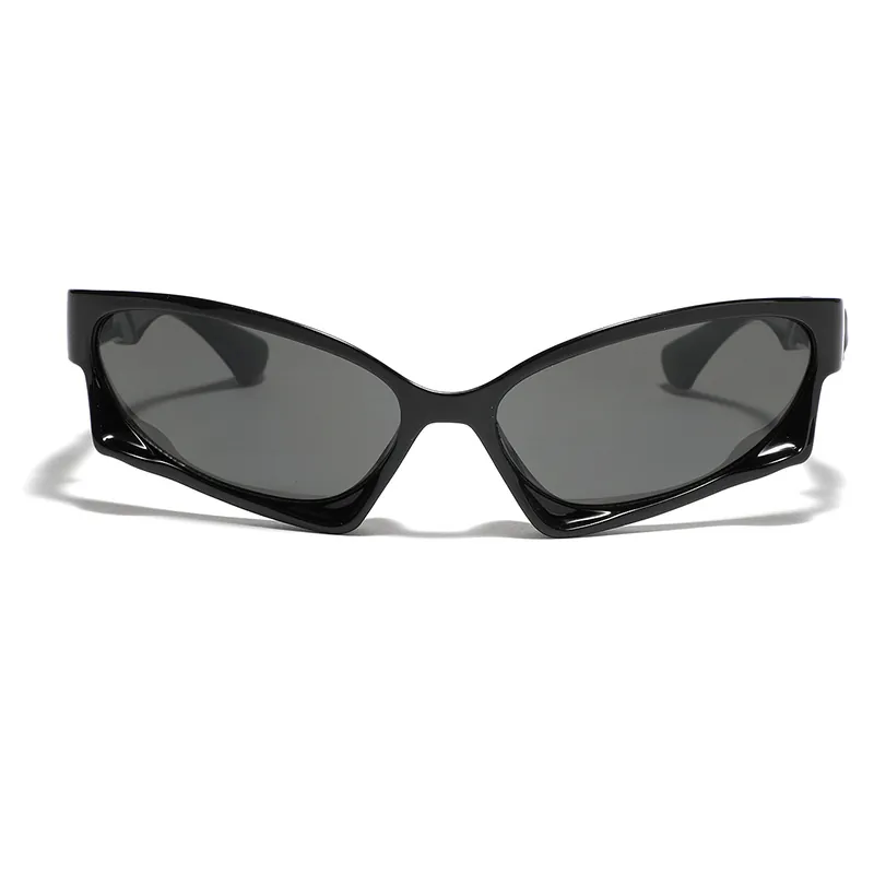Y2K Future Style Sports Sunglasses PC Frame AC Lens Wrap Around UV400 Cyberpunk Fashion Unisex