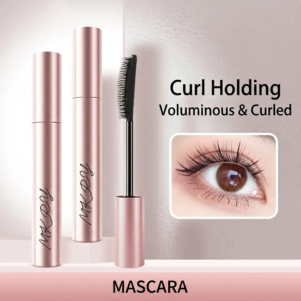 Waterproof Mascara Long Lasting Volumizing Lengthening Curling Smudge Proof Fine Comb Brush Eye Makeup