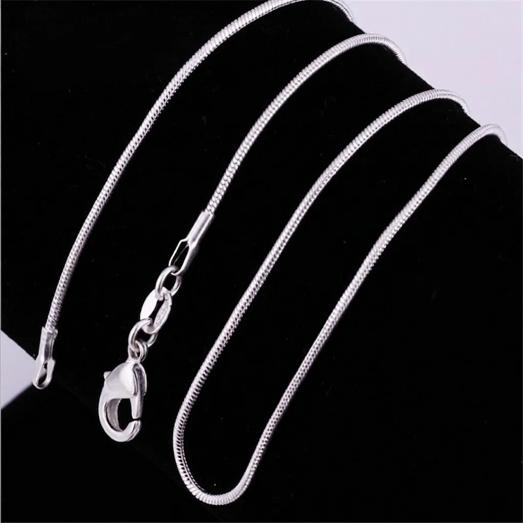 Fashion Snake Bone Chain Necklace Plated Copper Minimalist Jewelry Accessory For Men And Women Elegant Versatile Style