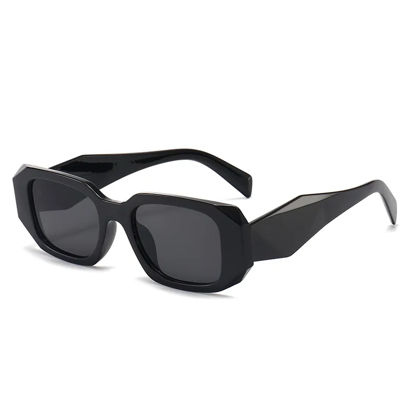 Retro Quadratische Ac Polygon Vollrahmen Sonnenbrille Für Männer