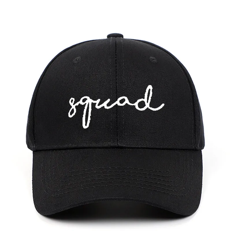 Embroidered Cotton Baseball Cap Bride Squad Bachelorette Party Outdoor Sun Protection Adjustable Leisure Hat