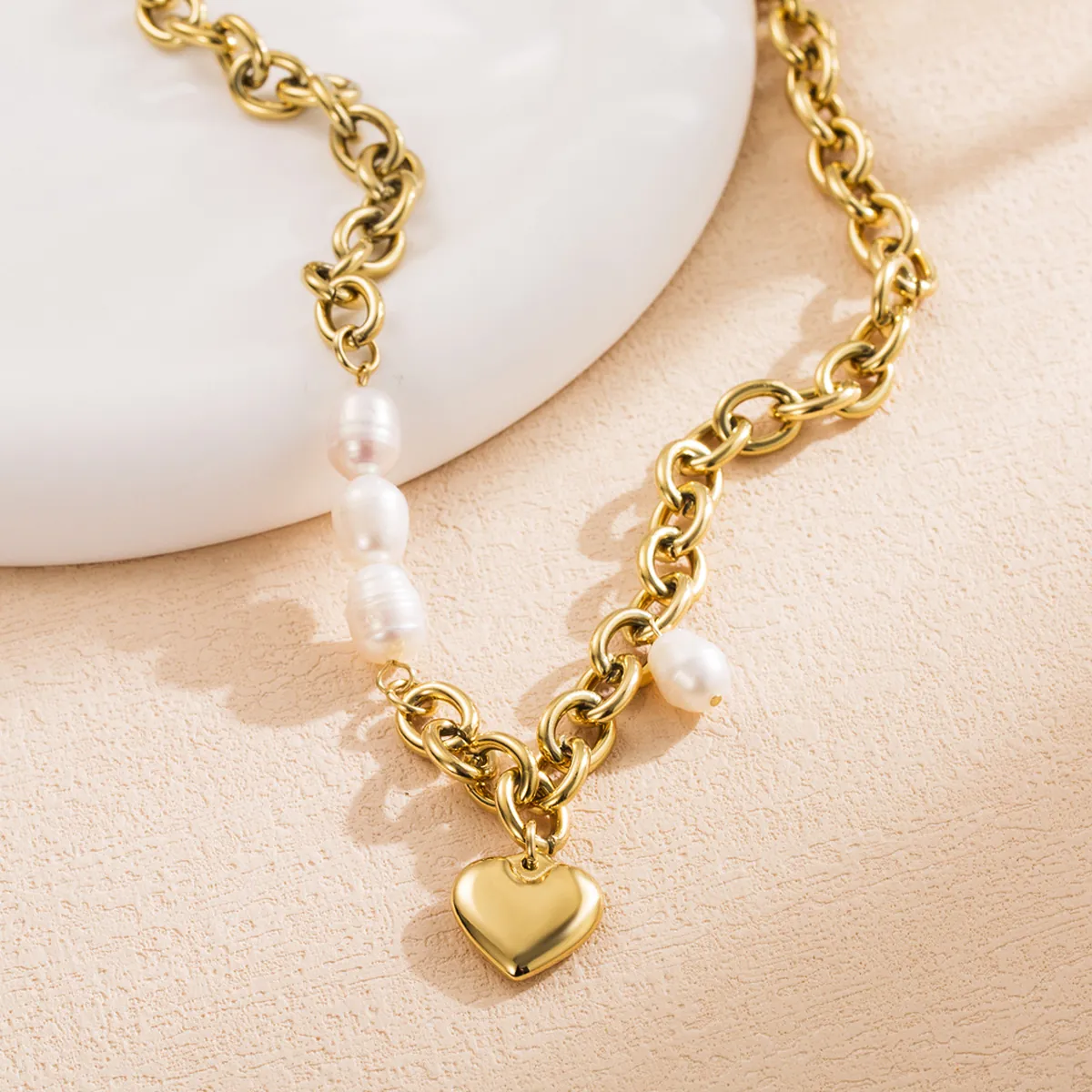 Collier En Acier Inoxydable Avec Pendentif Crâne Cœur Papillon Chaîne Multicouche Style Punk Rétro Bijoux Pour Tous