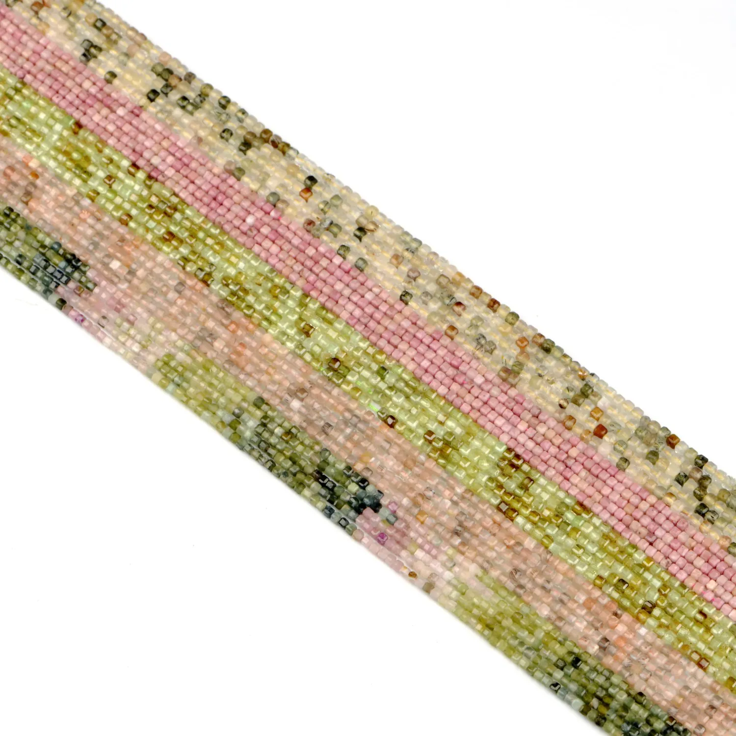Natural Stone Square Cube Beads Small Faceted Crystal Agate Loose Spacers For DIY Jewelry Making Bracelet Necklace Craft