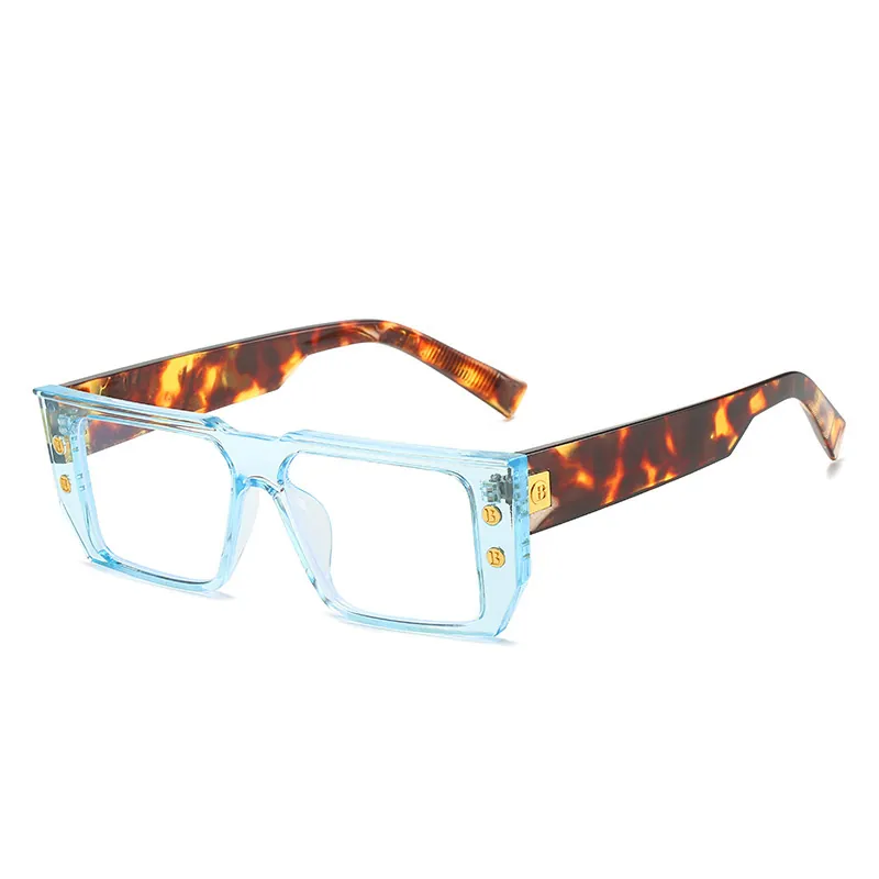 Occhiali Da Vista Quadrati Vintage Blocco Luce Blu Montatura In PC Lenti AC Moda Per Uomo E Donna