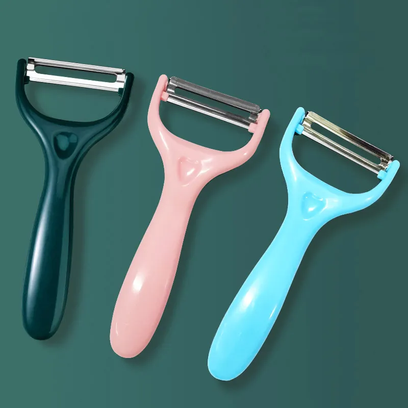 Gemüseschäler Aus Edelstahl Scharfes Obst Kartoffel Schälwerkzeug Kunststoff Ergonomischer Griff Küche Multifunktional
