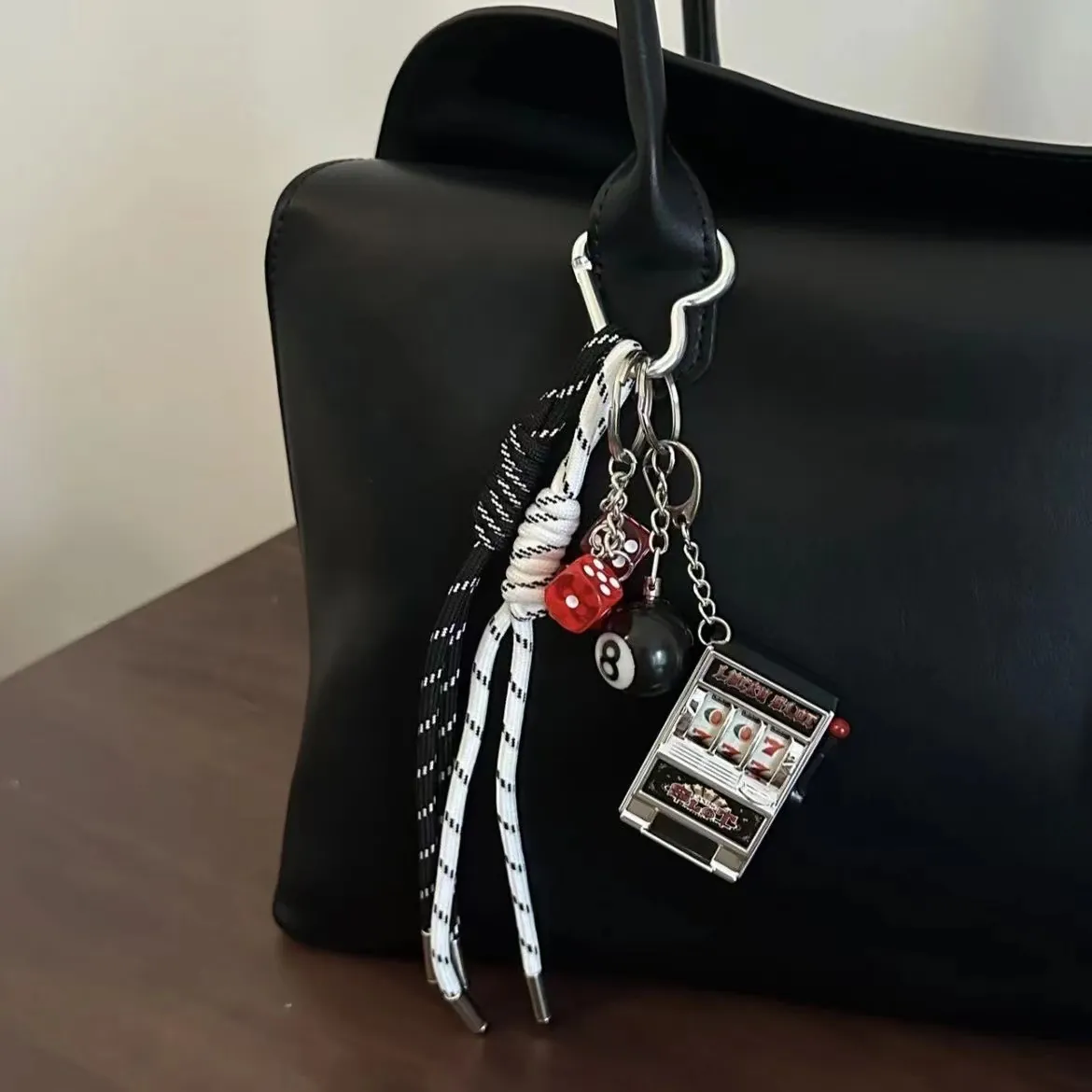 Trendiger Sport Taschenanhänger Schlüsselanhänger Geflochtenes Seil Baseball Tennis Badminton Anhänger Neuheit Zubehör