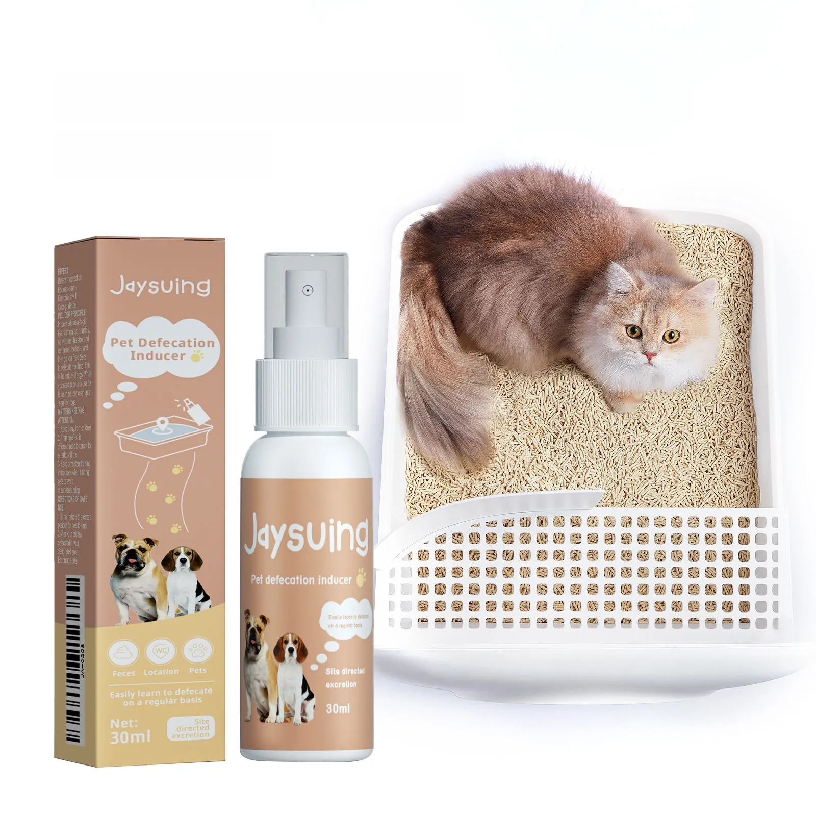 Pet Defecation Inducer Potty Training Spray Behavior Correction Scent Positioning Guidance For Dogs And Cats