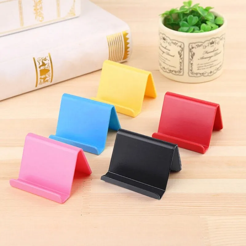 Desktop Phone Stand Tablet Holder Plastic Universal Stable Minimalist Colorful Bracket For Office Home