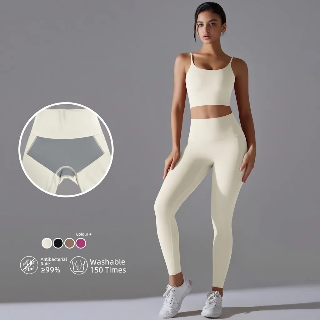 Women Seamless Yoga Set High Waist Leggings And Spaghetti Strap Sports Bra Top And Bottom Gym Fitness Activewear
