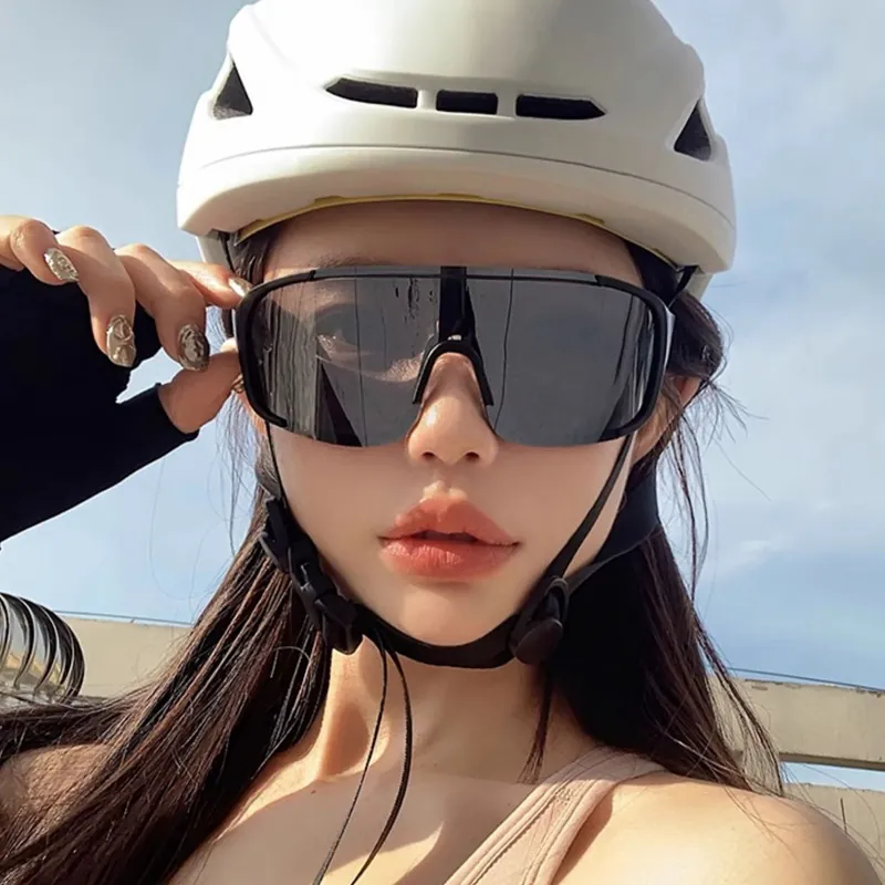 Sports Sunglasses PC Frame UV400 Protection Windproof Cycling Hiking Running Outdoor Eyewear Men Women