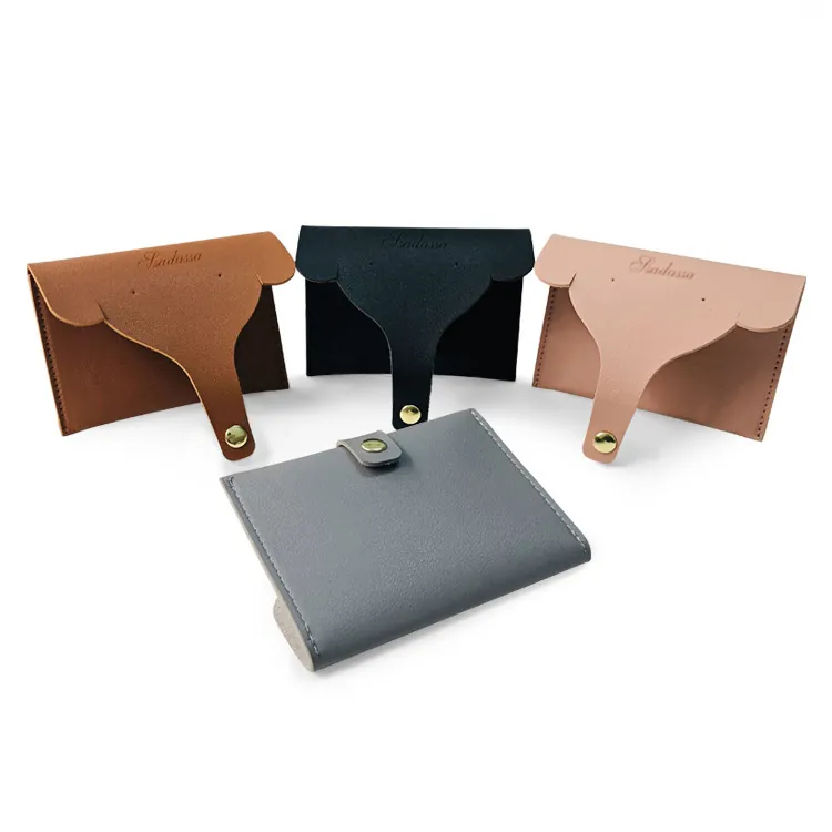 Mini Porte-Monnaie En Forme D'Éléphant En Cuir PU Porte-Cartes Portefeuille Portable Avec Bouton Pression