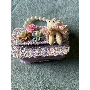 4.3-star customer review photo by S*****a, image 3 of 4 for Cookie Shaped Makeup Mirror With Folding Comb For Girls