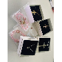 5-star customer review photo by V*****o, image 1 of 2 for 925 Sterling Silver Geometric Triangle Stud Earrings