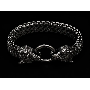 5-star customer review photo by S*****z, image 3 of 6 for Stainless Steel Tennis Bracelet Necklace with Round Zircon