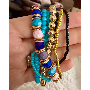 Avis client 5-étoile, photo par R*****b, image 1 de 2 pour Bracelet Charm en Alliage de Strass et Perles Love