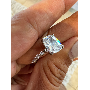 Avis client 5-étoile, photo par H*****n, image 1 de 1 pour Bague en Acier Inoxydable Plqué Or 18k avec Zircone Forme Cœur