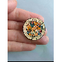 4-star customer review photo by G*****o, image 7 of 7 for Punk Gothic Letter Enamel Brooch Zinc Alloy Lapel Pin